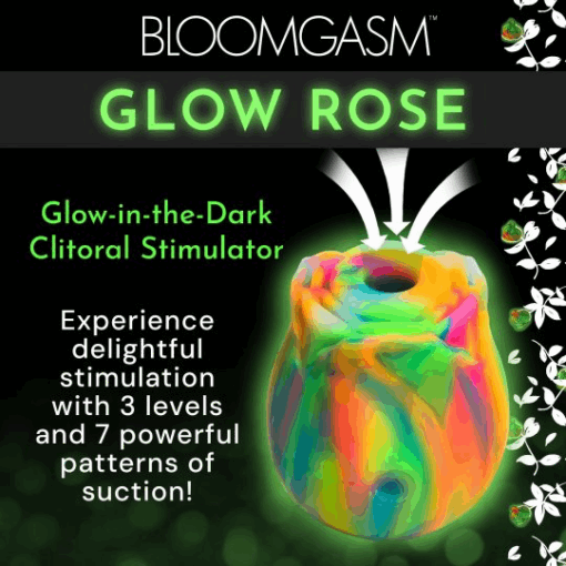 Glow Rose Glow-in-the-Dark Clitoral Stimulator - Image 2